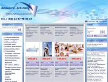 Tablet Screenshot of annuaire-fichier.com